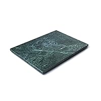 Fox Run Marble Pastry Board, Green 12.25 x 16 x 1 inches