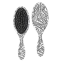 Wet Brush Original Detangler Hair Brush, Hipster Doodle - Ultra-Soft IntelliFlex Bristles - Glide Through Tangles With Ease For All Hair Types-For Women, Men, Wet & Dry Hair 1 Count (Pack of 1)