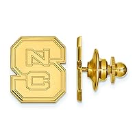 NC State Lapel Pin (14k Yellow Gold)