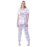 INTIMO Friends TV Show Logo Womens' Rather Be Watching Sleep Jogger Pajama Set