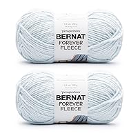 Bernat Forever Fleece Cornflower Yarn - 2 Pack