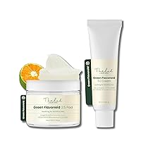 THE LAB BY BLANC DOUX Green Flavonoid 2.5 Toner Pads & 3.0 Cream Gentle Soothing Moisturizing Calming Non-Clogging Acne Rosacea Redness Blemish Care for Sensitive Skin Korean Skincare
