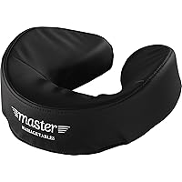 Master Massages Patented Ultra Plush Memory Foam Face Cushion Pillow Headrest, Black, 1 Count