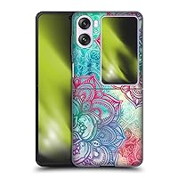 Head Case Designs Officially Licensed Micklyn Le Feuvre Round and Round The Rainbow Mandala 3 Hard Back Case Compatible with Oppo Find N2 Flip