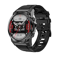 YERAD Gard Pro Ultra 2+ Smart Watch, 1.4 Inch AMOLED Military Smart Watches for Men (Answer/Make Calls), 400mAh IP68 Fitness Tracker with Heart Rate, Sleep Monitor with NFC for iOS Android