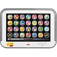 Laugh & Learn Toddler Learning Toy Smart Stages Tablet Pretend Computer with Music & Lights for Ages 1+ Years