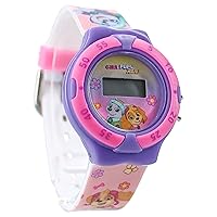 PAW PATROL - Skye and Everest - Kids Time - Digital Wrist Watch for Children - Pink, pink, Strap