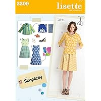 Simplicity Sewing Pattern 2209 Misses' Dresses and Jacket, Size H5 (6-8-10-12-14)