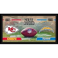 Kansas City Chiefs vs. Los Angeles Chargers Framed 10
