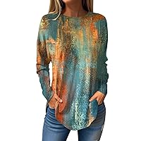 Oversize Tshirt Compression Shirt Long Sleeve Shirts for Women T Shirts Plus Size Tops for Women Womens T Shirts Button Down Shirts for Women Tshirt Shirts for Women Black Turquoise XL