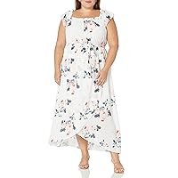 City Chic Women's Apparel Women's City Chic Plus Size Maxi Lotus Tie