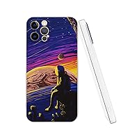 for iPhone 12 Pro Case, Shockproof Protective Phone Case Cover Designed for iPhone 12 Pro, with Beautiful Space Pattern