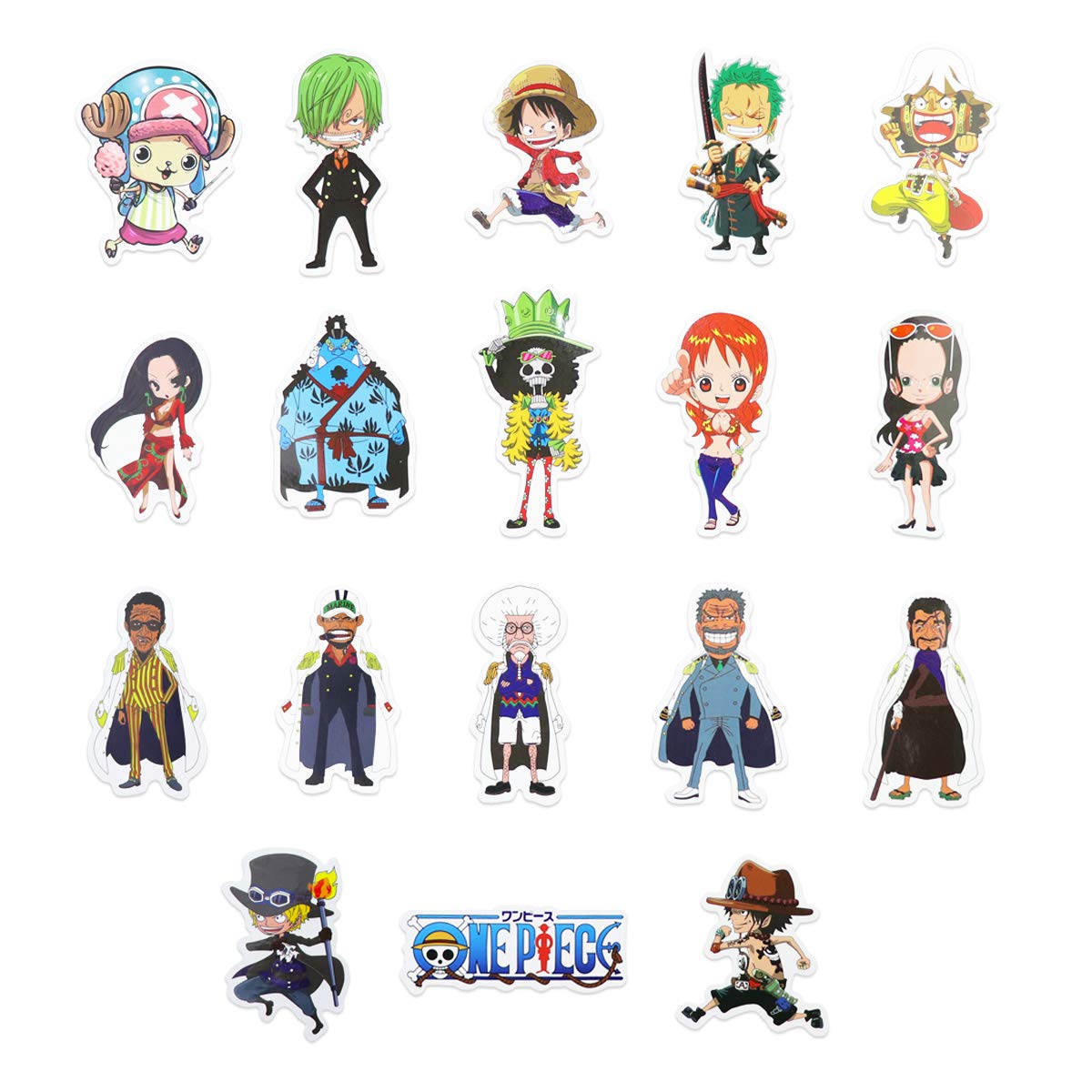 One Piece Stickers 100 Lot Anime Sticker Set | eBay