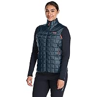 RAB Women's Mythic Vest Down Insulated Water-Resistant Windproof Full-Zip for Alpine, Climbing, Skiing, and Mountaineering