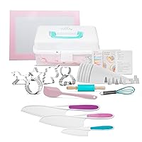 Magical Unicorn Baking Set for Kids - Complete Baking Kit with Apron, Tools, and Recipes