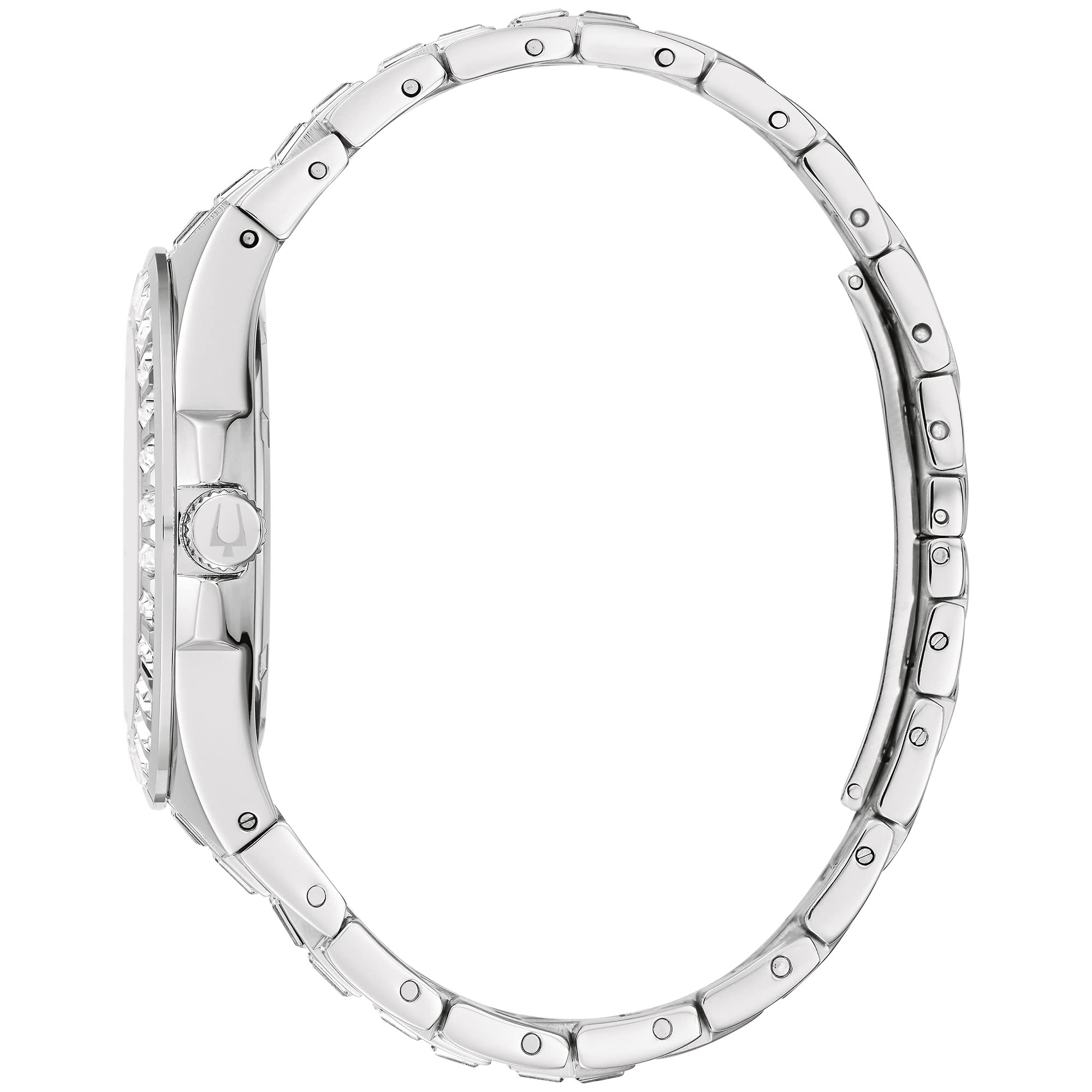 Bulova Crystal Phantom 3-Hand Quartz Watch, Baguette Shaped Crystals