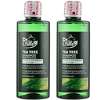 FARMASi 2-Pack Dr. C. Tuna Tea Tree Shampoo - Purifying Dandruff Control Deep Cleansing Soothing All Hair Types Natural Ingredients