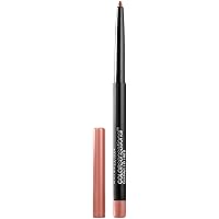 Maybelline Color Sensational Shaping Lip Liner with Self-Sharpening Tip, Totally Toffee, Nude, 1 Count