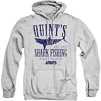 Popfunk Classic Jaws Shark Movie Poster & Quint Pullover Hoodie Sweatshirt & Stickers