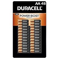 Duracell Coppertop Alkaline Batteries AA - 48 pk