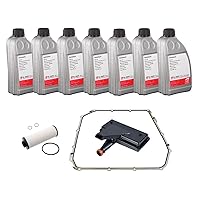 Dual Clutch Transmission Service Kit: 7L ATF + Filters for AUDI S4 S5 S6 S7