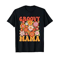 Groovy Mama Daisy Flower For Flowergirl Mom Birthday Party T-Shirt