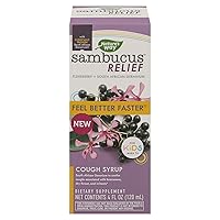 Natures Way Elderberry + South African Cough Syrup, 4 FZ
