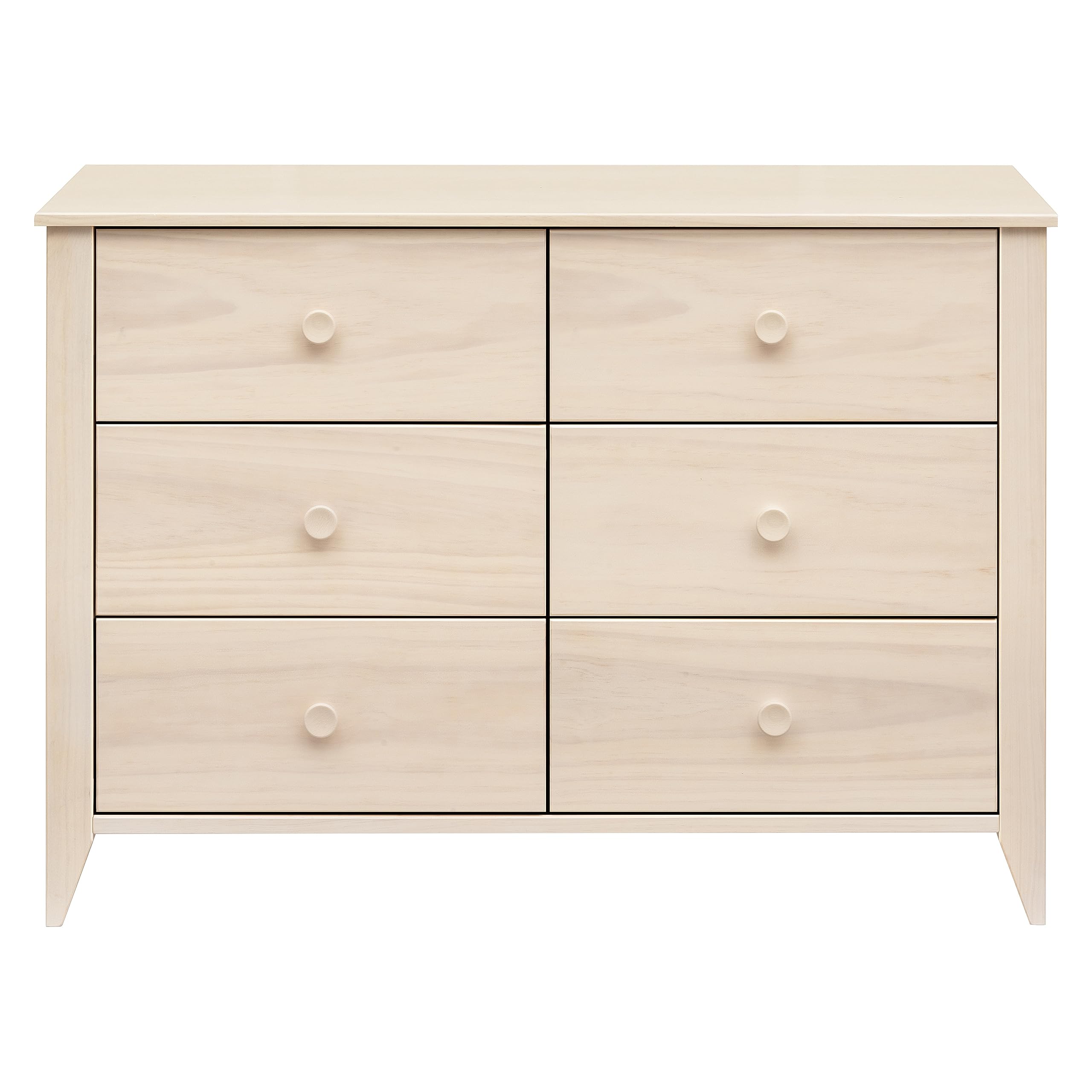 Babyletto Sprout 6-Drawer Double Dresser in Washed Natural, Greenguard Gold Certified