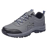 Lightweight Hiking Shoes Men Running Shoes Comfortable Walking Tennis Shoes Outdoor Non Slip Mens Hiking Trekking Shoes