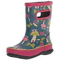 BOGS Unisex-Child Kids Skipper Waterproof Rubber Rain Boot