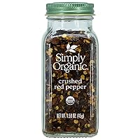 Simply Organic Crushed Red Pepper, Certified Organic | 1.59 oz | Capsicum annuum L.