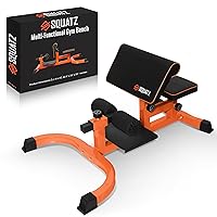SQUATZ Sissy Squat Machine - Foldable Squatting Bench for Home Gym Workout Station and Leg Exercise, Designed to Train Abs, Thighs, and Glutes, Multifunctional Equipment for Fitness and Training