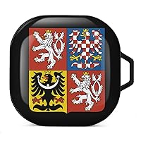 Czech National Emblem Pattern Printed Bluetooth Case Cover Hard PC Headset Protective Shell for Samsung Headset