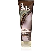 Desert Essence Coconut Shampoo, 8 fl oz (Pack of 2) - Gluten Free, Vegan, Paraben Free - Organic Coconut, Hemp & Olive Oils + Shea Butter
