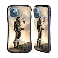 Head Case Designs Officially Licensed Justice League Movie Aquaman Character Posters Hybrid Case Compatible with Apple iPhone 13
