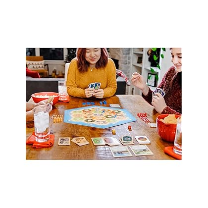 CATAN Board Game (Base Game) | Family Board Game | Board Game for Adults and Family | Adventure Board Game | Ages 10+ | for 3 to 4 Players | Average Playtime 60 Minutes | Made by Catan Studio