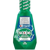 PROCTER & GAMBLE Crest + Scope Rinse, Classic Mint, 36 Ml Bottle, 180/carton