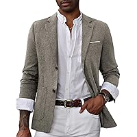 PJ PAUL JONES Mens Casual Sport Coat Blazer Two Buttons Lightweight Business Jackets