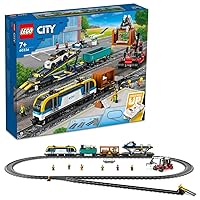 LEGO City Freight Train 60336 Toy Block Present Train Vehicle Glue Boys Girls 7 Years Old
