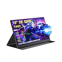 CNBANAN 2K Portable Gaming Monitor 144Hz 18