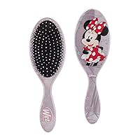 Wet Brush Original Detangling Brush, Minnie Mouse (Disney 100) - Detangler Brush with Soft & Flexible Bristles - Detangling Brush for Curly Hair - Tangle-Free Brush for Straight, Thick, & Wavy Hair