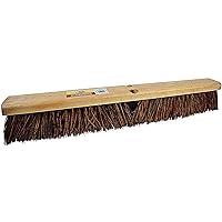 Bristles 4224 24” Push Broom Head for Indoor and Outdoor, Commercial Or Residential Use with Stiff Bristles for Heavy-Duty Work On Concrete, Patio, Garage, Stone Or Any Heavy Duty Cleaning