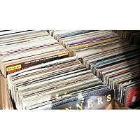 Mystery Box Vinyl Records Music Albums LPS Bulk Lot Randomly Chosen Vintage Original LPs With Sleeves Lot of 20, Black