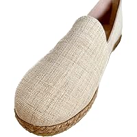 Hemp Fabric Women's Shoes Handmade Slip-Ons