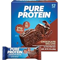 Pure Protein High Protein, Nutritious Snacks Bars, 1.76oz, Pack of 12