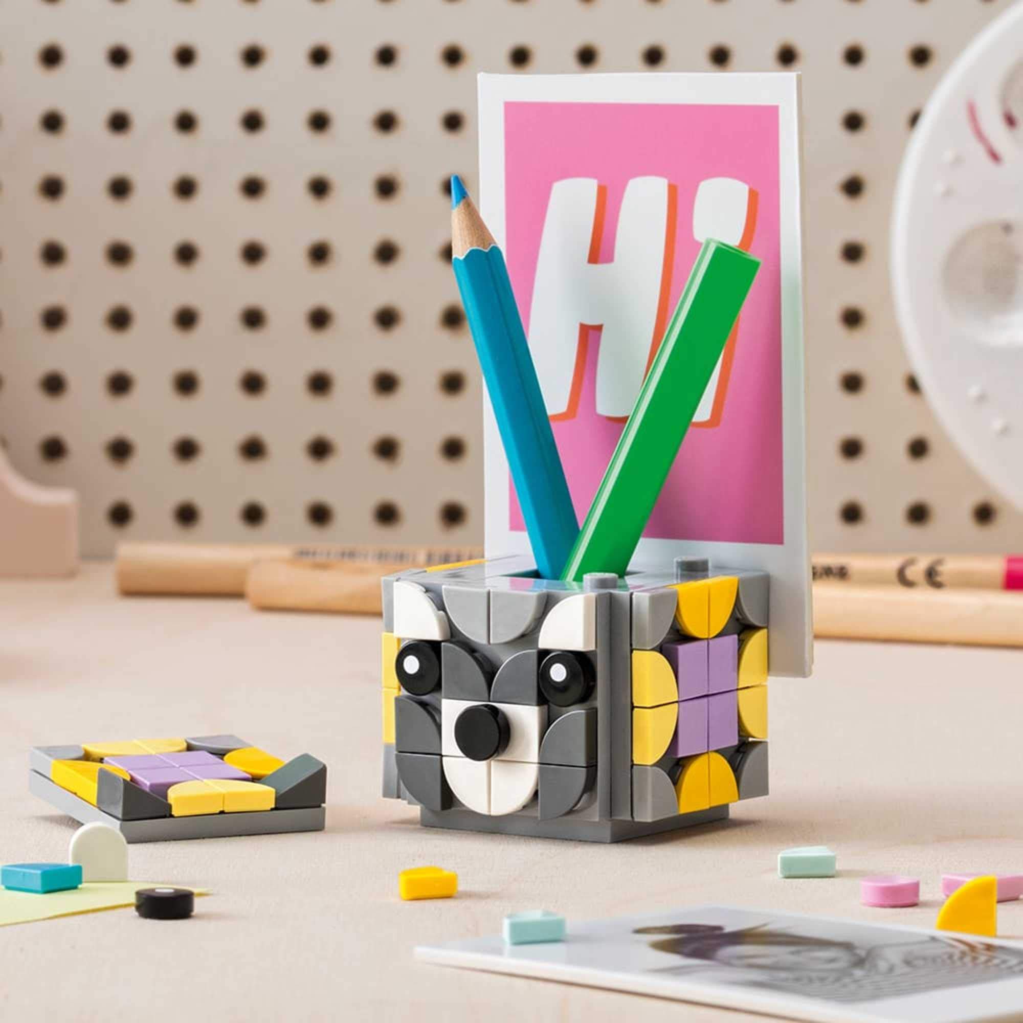 LEGO DOTS Animal Picture Holders 41904 DIY Craft; A Fun Project for Kids who Like Making Creative Room Decor, That Also Makes a Cool Holiday or Birthday Gift (423 Pieces)