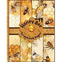 Honey Bee Scrapbook Paper: 19 Double-sided Honey Bee scrapbook paper ideal for Junk Journals, Mixed Media Art, and more creative projects. Honey Bee Scrapbook Paper: 19 Double-sided Honey Bee scrapbook paper ideal for Junk Journals, Mixed Media Art, and more creative projects. Paperback