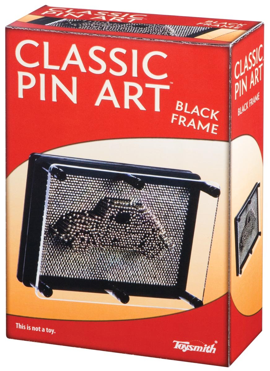 Toysmith: Classic Pin Art, Moveable Metal Pins to Create 3D Images, Great Conversation Piece, Suitable for Home or the Office, For Ages 8 and up