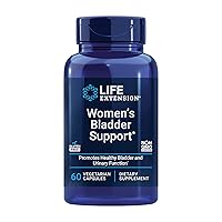 Women's Bladder Support – for Bladder Health and Normal Urinary Frequency – Horsetail, Lindera and Three-Leaf Caper Extracts – Non-GMO – Gluten Free — 60 Vegetarian Capsules