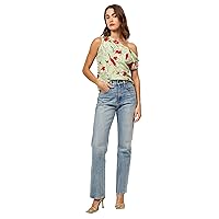 Equipment Women’s Oriana Floral Blouse – Off-the-Shoulder Silk Blouse for Women